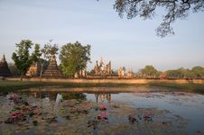 Ancient Temple At Sukhothai Historical Park Royalty Free Stock Image Ancient Temple At Sukhothai Historical Park Royalty Free Stock Image