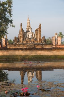 Ancient Temple At Sukhothai Historical Park Stock Photo Ancient Temple At Sukhothai Historical Park Stock Photo