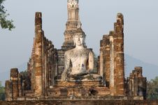 Ancient Temple At Sukhothai Historical Park Stock Images Ancient Temple At Sukhothai Historical Park Stock Images