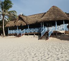 Bar On Caribbean Beach Stock Images Bar On Caribbean Beach Stock Images