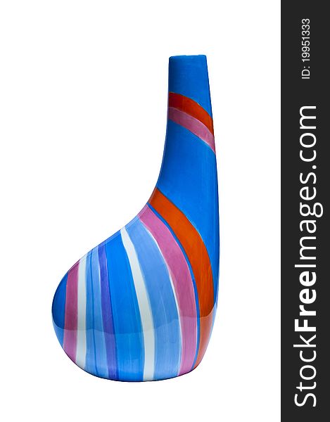 Modern art and pattern of vase made of ceramic. Modern art and pattern of vase made of ceramic.