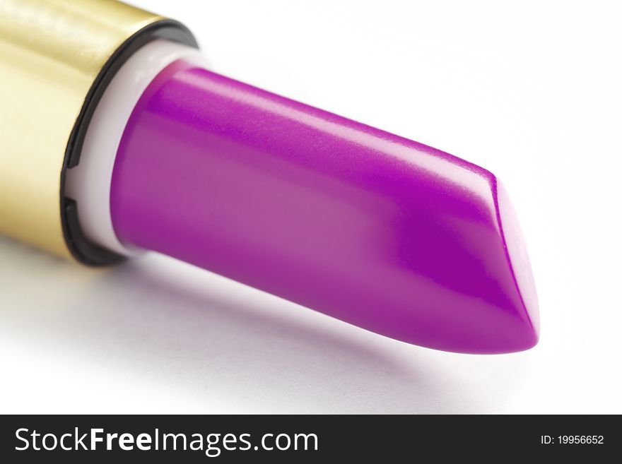 Lipstick On White Background