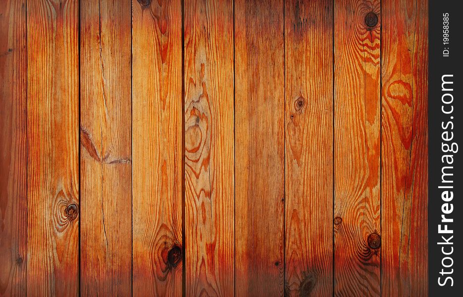 Background in the form of a wooden wall with a large structure