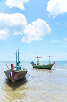 Fishing Boat, Hua-Hin Thailand Royalty Free Stock Photo Fishing Boat, Hua-Hin Thailand Royalty Free Stock Photo