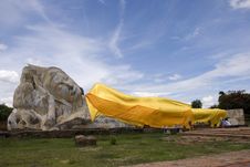 Ancient Reclining Buddha Stock Image Ancient Reclining Buddha Stock Image