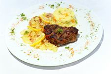 Grilled Steak Meat Royalty Free Stock Image Grilled Steak Meat Royalty Free Stock Image