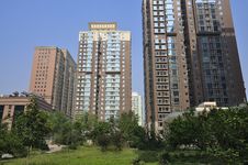 Apartment,Beijing Skyline,China Royalty Free Stock Image Apartment,Beijing Skyline,China Royalty Free Stock Image