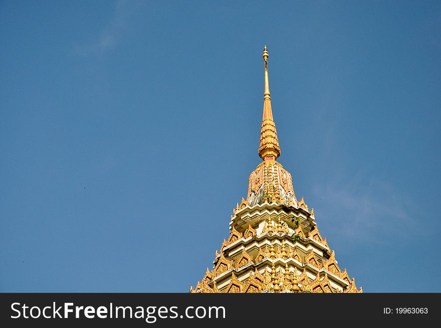 Buddhist Temple in Bangkok Thailand
