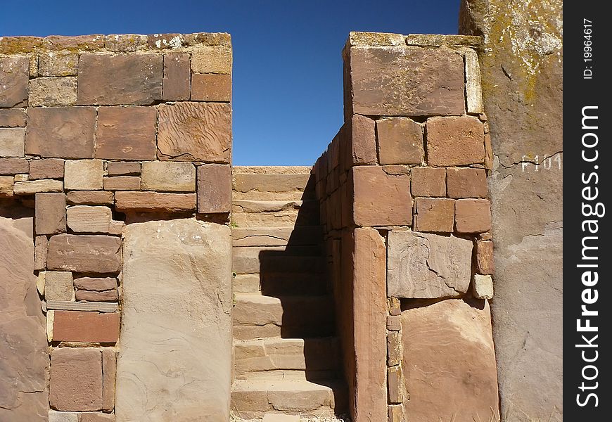 Tiwanaku, Altiplano, Bolivia