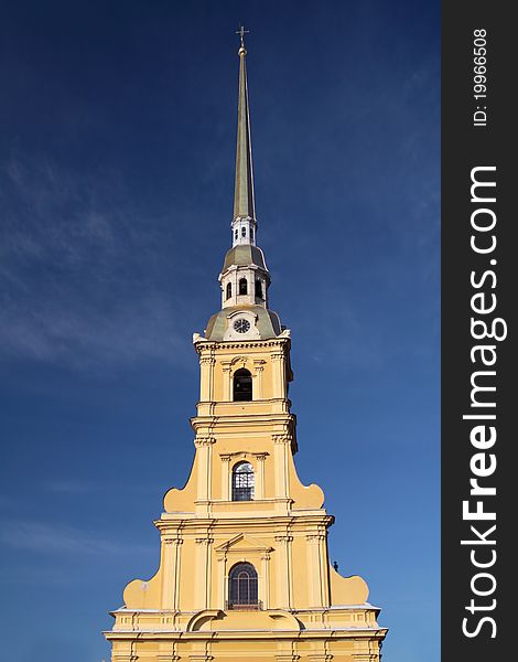 Cathedral of saints paul and peter in st. petersburg