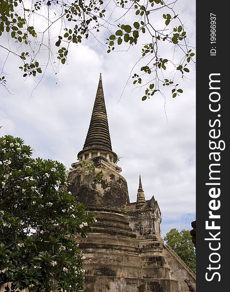 This ruin stupa is a part of Srisunphet Grand Stupa in Ayutthaya historical park where is an old capital city of Thailand. It was destroyed by Myanmar troop around 200 years ago. This ruin stupa is a part of Srisunphet Grand Stupa in Ayutthaya historical park where is an old capital city of Thailand. It was destroyed by Myanmar troop around 200 years ago.