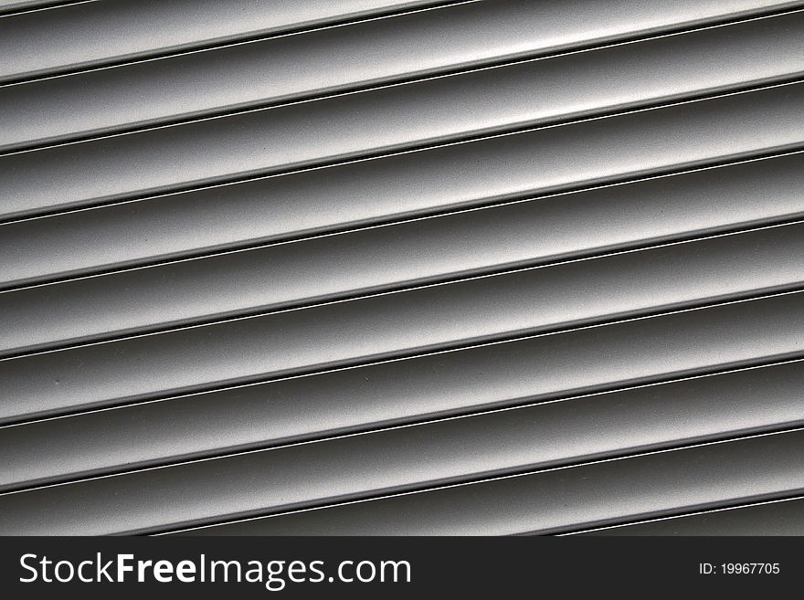 Metal window blinds as stripe pattern. Metal window blinds as stripe pattern