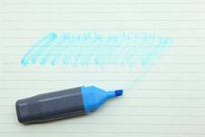 Marker Pen On A Paper Stock Images Marker Pen On A Paper Stock Images