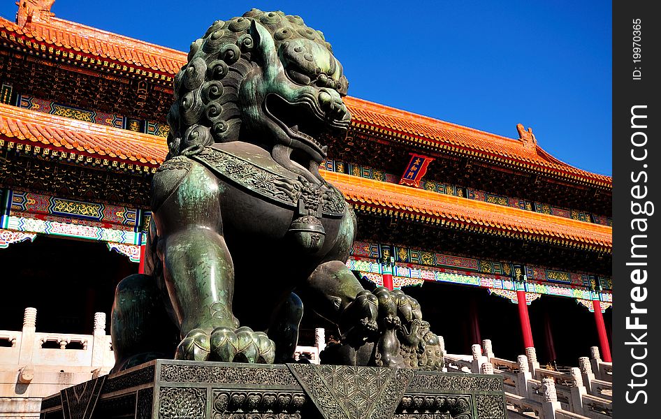 Forbidden City Lion