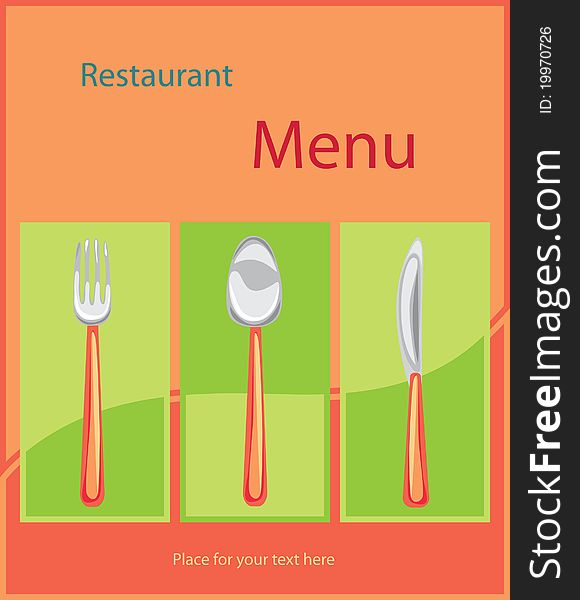 Restaurant menu background. Summer style. Restaurant menu background. Summer style