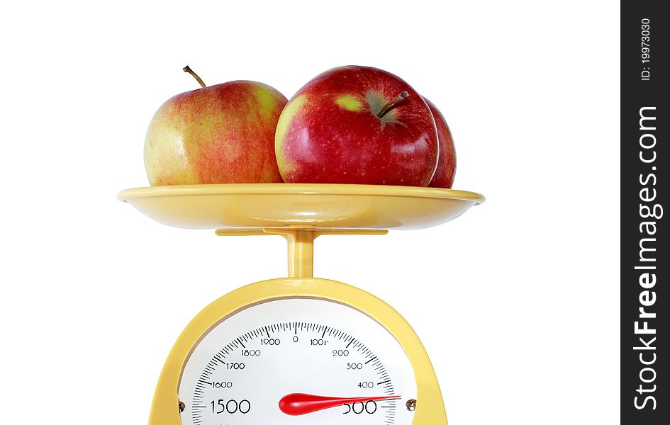 Apples Weighing