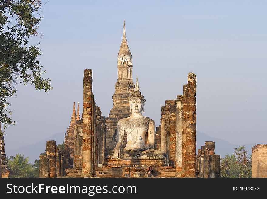 Buddha Sukhothai Historical park, Thailand