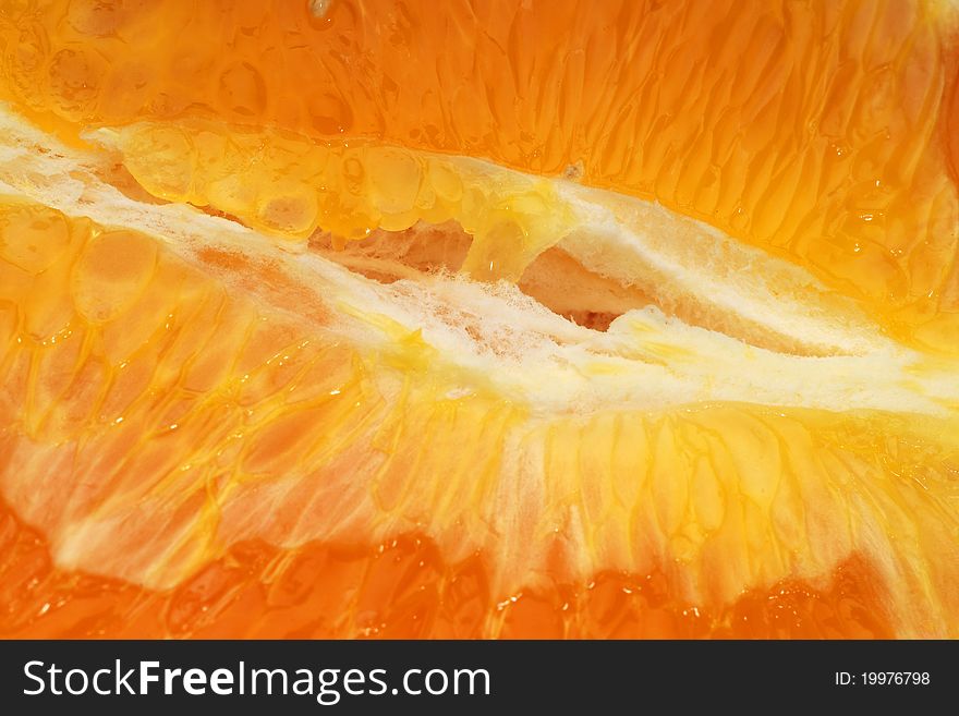 Fresh orange background- A close up