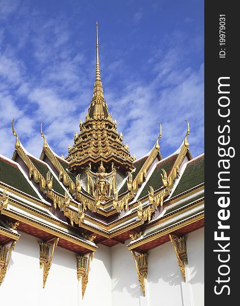 Details of tradition Thai style architecture. Details of tradition Thai style architecture