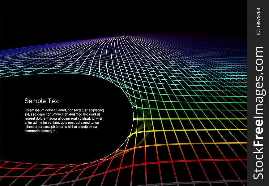 Elegant detailed grid lines rendered on plain background on the subject of science, technologies, geometry and mathematics. Elegant detailed grid lines rendered on plain background on the subject of science, technologies, geometry and mathematics