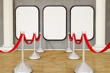 Empty Gallery Room Stock Image Empty Gallery Room Stock Image