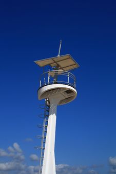 Lifeguard Tower Stock Photo