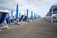 Beach Umbrellas End Of The Season Royalty Free Stock Images Beach Umbrellas End Of The Season Royalty Free Stock Images