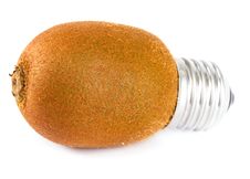 Kiwi Lightbulb Royalty Free Stock Image Kiwi Lightbulb Royalty Free Stock Image