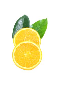 Free Orange Isolated Royalty Free Stock Photo - 19984995