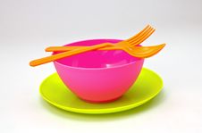 Picnic Plastic Stock Image Picnic Plastic Stock Image
