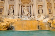 Famous Fountain Royalty Free Stock Photo Famous Fountain Royalty Free Stock Photo