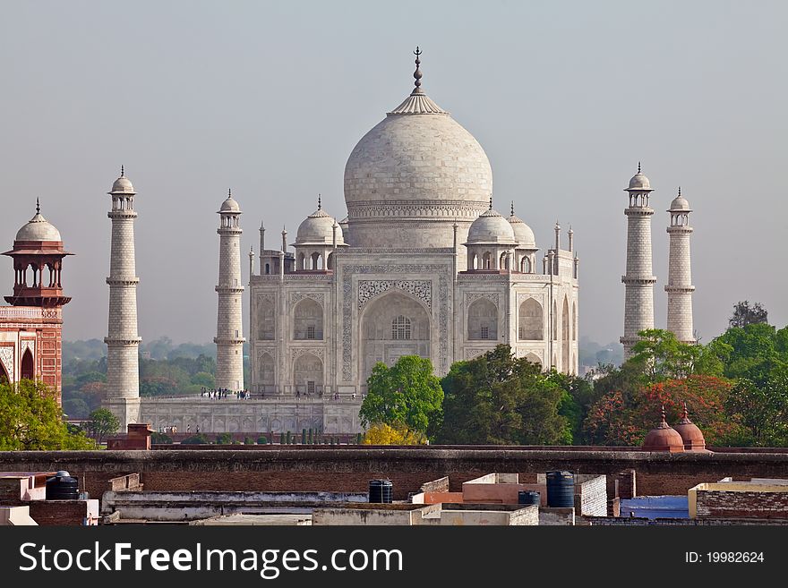 The Taj Mahal is a mausoleum located in Agra, India. It is one of the most recognizable structures in the world. The Taj Mahal is a mausoleum located in Agra, India. It is one of the most recognizable structures in the world.