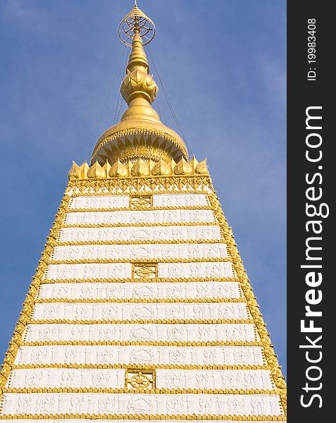 Bodhgaya-style stupa in Ubonratchathani,Thailand. Bodhgaya-style stupa in Ubonratchathani,Thailand