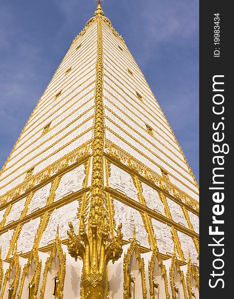 Bodhgaya-style stupa in Ubonratchathani,Thailand. Bodhgaya-style stupa in Ubonratchathani,Thailand