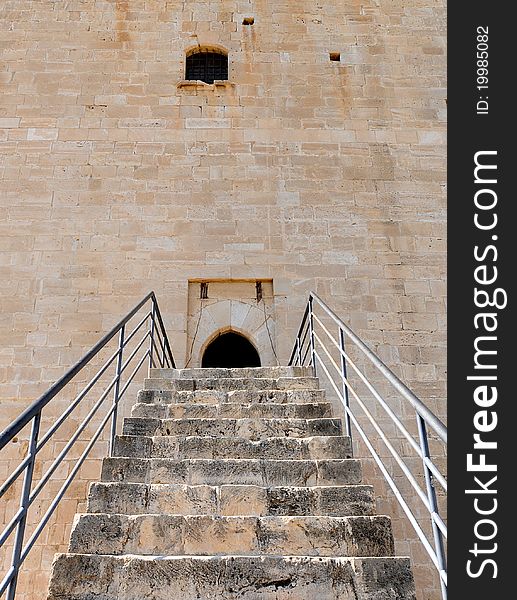 Medieval Kolossi castle entrance. The castle is located in Limassol area, Cyprus. Medieval Kolossi castle entrance. The castle is located in Limassol area, Cyprus