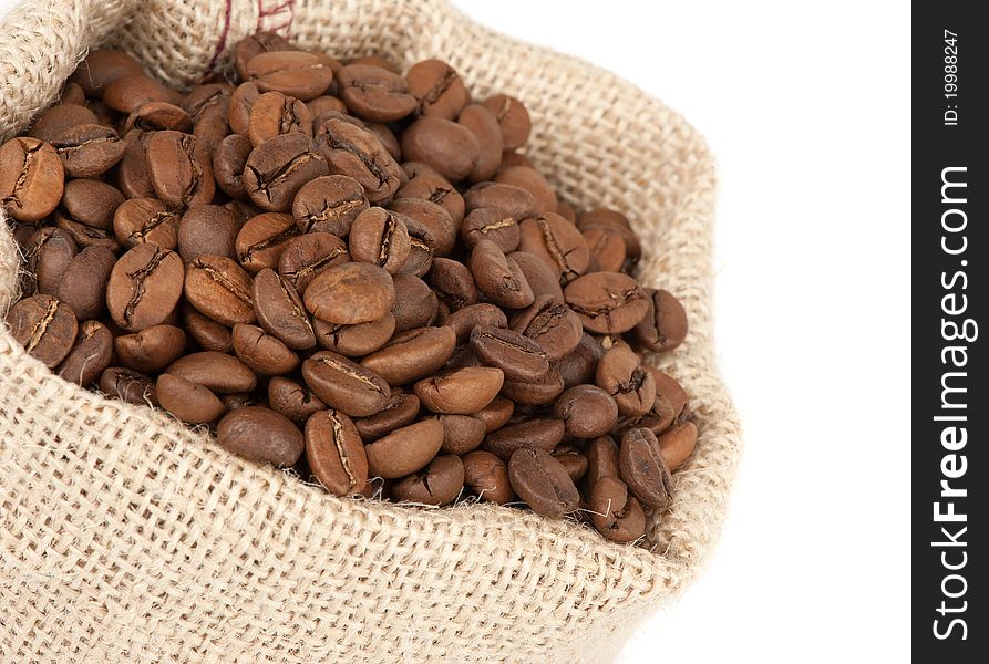 Coffee Beans in a Bag