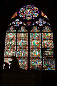 Stained-glass Window Stock Image Stained-glass Window Stock Image