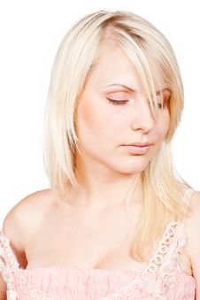 Close-up Portrait Of Beautiful Girl Stock Photography Close-up Portrait Of Beautiful Girl Stock Photography