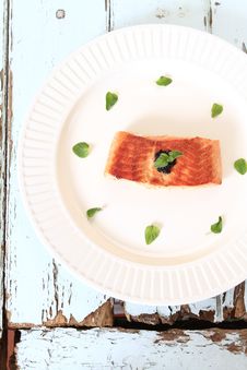 Grilled Salmon Fillet Stock Images Grilled Salmon Fillet Stock Images