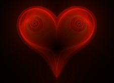 Red Heart Stock Photography