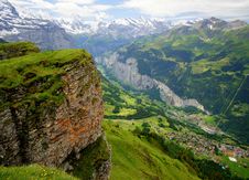 Swiss Alps Royalty Free Stock Photography Swiss Alps Royalty Free Stock Photography