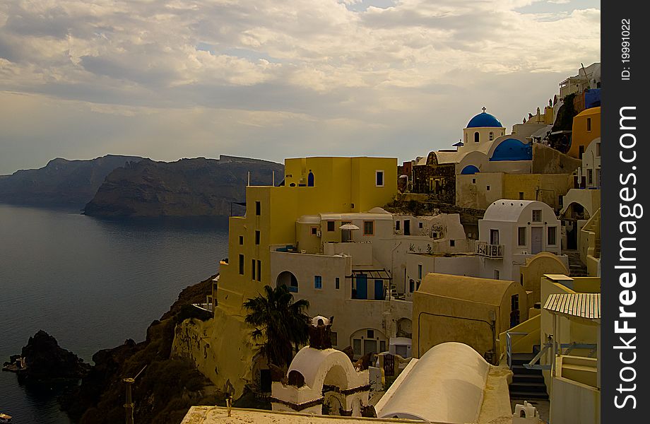 Oia - village, Santorini island, Greece. Foto taken on: may, 2011. Oia - village, Santorini island, Greece. Foto taken on: may, 2011