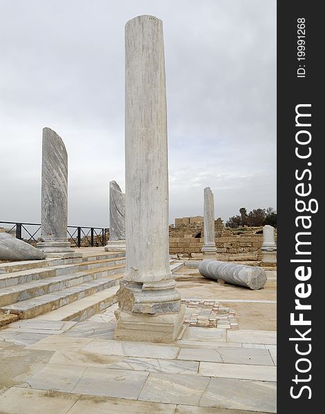 Built by Herod the Great and named after Caesar Augustus. Caesarea was the capital of Palestine and is a deep harbour. Built by Herod the Great and named after Caesar Augustus. Caesarea was the capital of Palestine and is a deep harbour