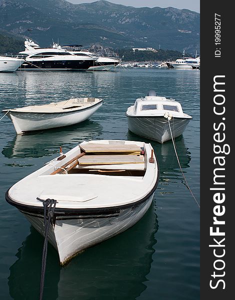 Boat In The Mediterranean - Montenegro