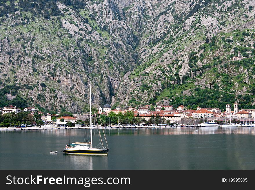 The town of Kotor, Montenegro, Europe