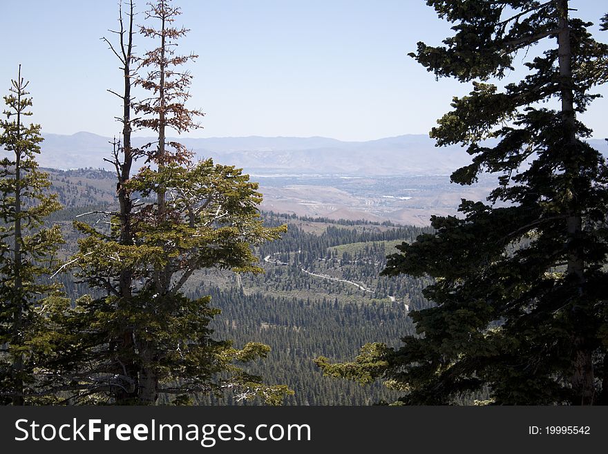 Desert Mountain Range