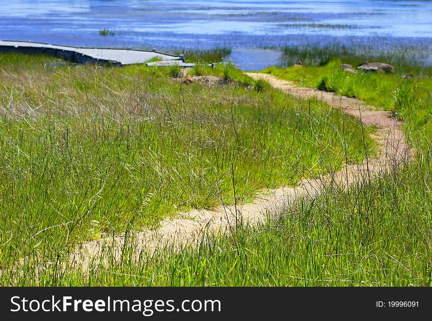 Way to Vernal Pool in Santa Rosa Plateau (California)