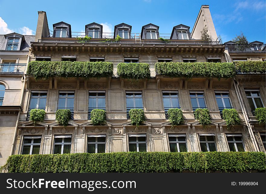 Apartment Building In Paris