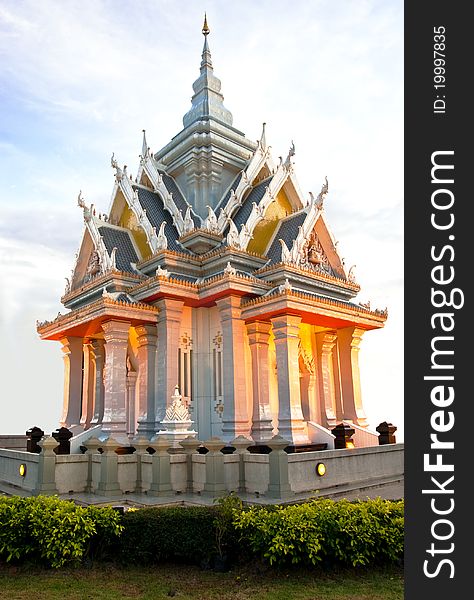 City Pillar Shrine,Khonkaen in thailand