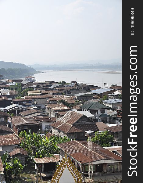 Villages Along The Mekong River